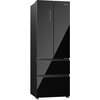 Lodówka HISENSE RF632N4GBE1 No Frost 200cm Czarne szkło Funkcje dodatkowe Metal Cooling