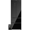 Lodówka HISENSE RF632N4GBE1 No Frost 200cm Czarne szkło