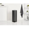 Kosz na śmieci z pedałem BRABANTIA NewIcon 233524 wyjmowane wiadro, nie przepuszcza zapachów, stal 30L Szary Automatyczny Nie