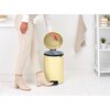 Kosz na śmieci BRABANTIA 233821 NewIcon 20 L Żółty Przeznaczony do Do biura