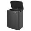 Kosz na śmieci BRABANTIA 233746 Bo Waste Bin 12 L Grafitowy Pojemność [l] 12