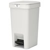 Kosz na śmieci BRABANTIA 800245 StepUp 10L Jasnoszary Rodzaj wykończenia Tworzywo sztuczne