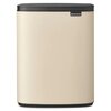 Kosz na śmieci BRABANTIA 234125 Bo Waste Bin 12 L Beżowy