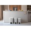 Kosz na śmieci BRABANTIA 800221 StepUp 16L Jasnoszary Szerokość [cm] 22.3