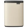 Kosz na śmieci BRABANTIA 234101 Bo Waste Bin 7 L Beżowy