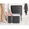 Kosz na śmieci BRABANTIA 233548 Bo Touch Bin 11L+23L Szary Typ Uchylny