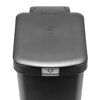 Kosz na śmieci BRABANTIA 800306 StepUp 16L Antracytowy Mechanizm otwierania Nożny
