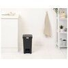 Kosz na śmieci BRABANTIA 800306 StepUp 16L Antracytowy Informacje dodatkowe Łatwe czyszczenie