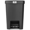 Kosz na śmieci BRABANTIA 800269 StepUp 25L Ciemnoszary Liczba komór 1