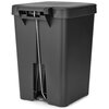 Kosz na śmieci BRABANTIA 800269 StepUp 25L Ciemnoszary Automatyczny Nie