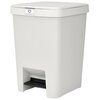 Kosz na śmieci BRABANTIA 800207 StepUp 25L Jasnoszary Rodzaj wykończenia Tworzywo sztuczne