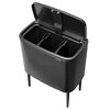 Kosz na śmieci BRABANTIA 233586 Bo Touch Bin 33 L Grafitowy Liczba komór 3