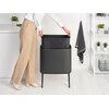 Kosz na śmieci BRABANTIA 233562 Bo Touch Bin 36 L Szary Przeznaczony do Do kuchni