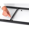 Stojak na ubrania BRABANTIA Linn 168 x 38 cm Czarny Materiał wykonania Stal