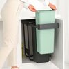Sortownik odpadów BRABANTIA Sort & Go 232527 2x30L Materiał Tworzywo sztuczne