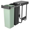 Sortownik odpadów BRABANTIA Sort & Go 232527 2x30L Liczba pojemników 2