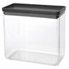 Pojemnik plastikowy BRABANTIA Tasty+ 229961 3.5 L Przezroczysto-ciemnoszary