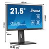 Monitor IIYAMA ProLite XUB2293HS-B6 21.5" 1920x1080px IPS 100Hz 1 ms [MPRT] Przeznaczenie Do domu i biura