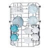 Zmywarka CANDY CF0C7SB0FX Kolor Inox