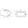 Okap WHIRLPOOL WCT3 63F LTK Czarny 550m3/h 65db klasa B Szerokość [cm] 51.8