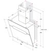 Okap WHIRLPOOL WHVS 61F LT DP K Czarny 740m3/h 65dB klasa A Technologia 6. Zmysł Szerokość [cm] 59.8