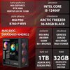 Komputer MAD DOG DIAXID605-I04DR32 i5-12400F 32GB RAM 1TB SSD GeForce RTX3060 Wi-Fi Procesor Intel Core i5-12400F