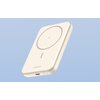 Powerbank UGREEN MagSafe PB560 5000 mAh 15W Beżowy Diody LED Tak