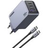 Ładowarka sieciowa UGREEN Nexode Pro 100W Szary Wysokość [mm] 33