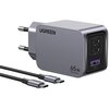 Ładowarka sieciowa UGREEN Nexode Pro 65W Czarny Szerokość [mm] 40