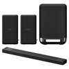 Soundbar SONY HT-A5000 + Kolumny głośnikowe SONY SA-RS3S (2 szt.) + Subwoofer SONY SASW5.CEL Czarny