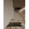 Okap AFRELLI AW-13 Piano Gesto 60 Inox/czarny 491m3/h 60dB klasa B Timer Sterowanie Gestem