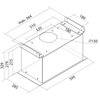 Okap AFRELLI AW-13 Ruffi Classic Gesto 60 Czarny mat 435m3/h 56dB klasa B Oświetlenie LED