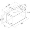 Okap AFRELLI AW-13 Riva Gesto 60 Czarny 484m3/h 60dB klasa B Moc silnika [W] 250