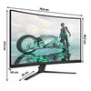 Monitor PHILIPS 32M2C3500L 31.5" 2560x1440px 180Hz 0.5 [MBR] Curved Częstotliwość odświeżania obrazu [Hz] 180