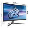 Monitor PHILIPS 32M2N6800M 31.5" 3840x2160px IPS 144Hz 1 ms [GTG] Częstotliwość odświeżania obrazu [Hz] 144