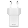 Ładowarka sieciowa HAMA Supermini PD/QC 20W Biały Szerokość [mm] 27.5