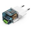 Ładowarka sieciowa HAMA Supermini PD/QC 20W Biały Rodzaj złącza USB-C - 1 szt.