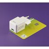 Ładowarka sieciowa HAMA Supermini PD/QC 20W Biały Grubość [mm] 29