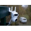 Kamera SETTI+ SC762 3MP+3MP 2K Zewnętrzna / Wewnętrzna, Wi-Fi Kąt widzenia [stopnie] Poziomo: 95