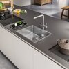 Bateria FRANKE Atlas Clear Water 120.0179.978 Chrom Wykonanie korpusu Stal szlachetna