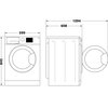Pralka WHIRLPOOL W8X 89AD 8kg 1400 obr Silence PL Autodozowanie Poziom hałasu [dB] 65
