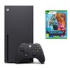 Konsola MICROSOFT XBOX Series X z napędem Blu-ray 4K UHD + Minecraft Legends - Edycja Deluxe Gra XBOX ONE (Kompatybilna z Xbox Series X)