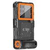 Etui wodoodporne TECH-PROTECT IPX8 Universal Diving Waterproof Case Czarno-pomarańczowy Kompatybilność Uniwersalny