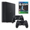 Konsola SONY PlayStation 4 Slim 500GB + EA SPORTS FC 24 Gra PS4 (Kompatybilna z PS5) + Kontroler SONY DualShock 4 V2 Czarny Pojemność dysku twardego 500 GB