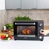 Mini piekarnik MPM MPE-15/T Funkcje Zegar 60 minutowy z powiadomieniem akustycznym