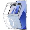 Etui RINGKE Fusion Magnetic MagSafe do Samsung Galaxy Z Flip 6 Przezroczysty Seria telefonu Galaxy Z