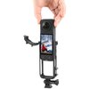 Obudowa do kamery Insta360 X4 PULUZ PU979B + Zimna stopka Wyposażenie Pasek na nadgarstek