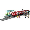 LEGO 60423 City Tramwaj miejski ze stacją Motyw Tramwaj miejski ze stacją