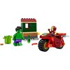 LEGO 76287 Super Heroes Marvel Iron Man z motocyklem i Hulk Kod producenta 76287