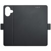 Etui 3MK Wallet Case do Apple iPhone 16 Czarny Dominujący kolor Czarny